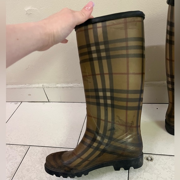 Burberry Nova Check Rainboot size 36 - Picture 5 of 8